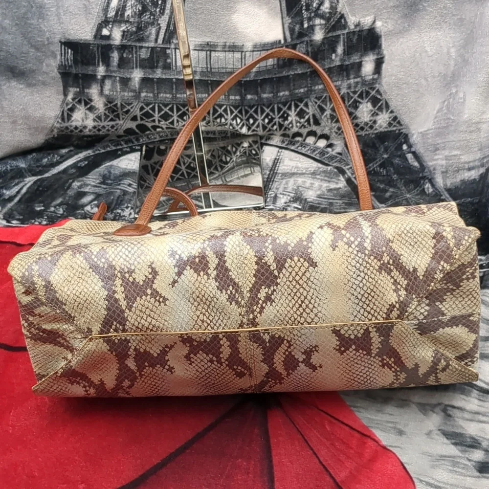 Hobo international Snake print leather tote